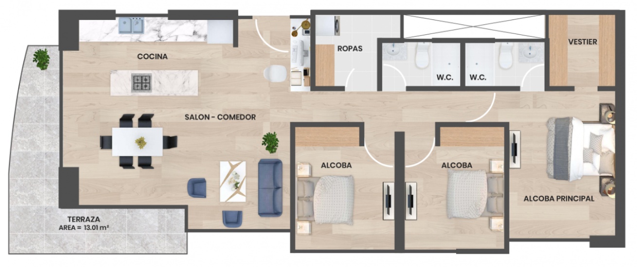 Apartamento Tipo 2